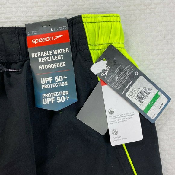 NWT Speedo Marina Sport VaporPLUS 9" Swim Trunks L - Picture 5 of 9